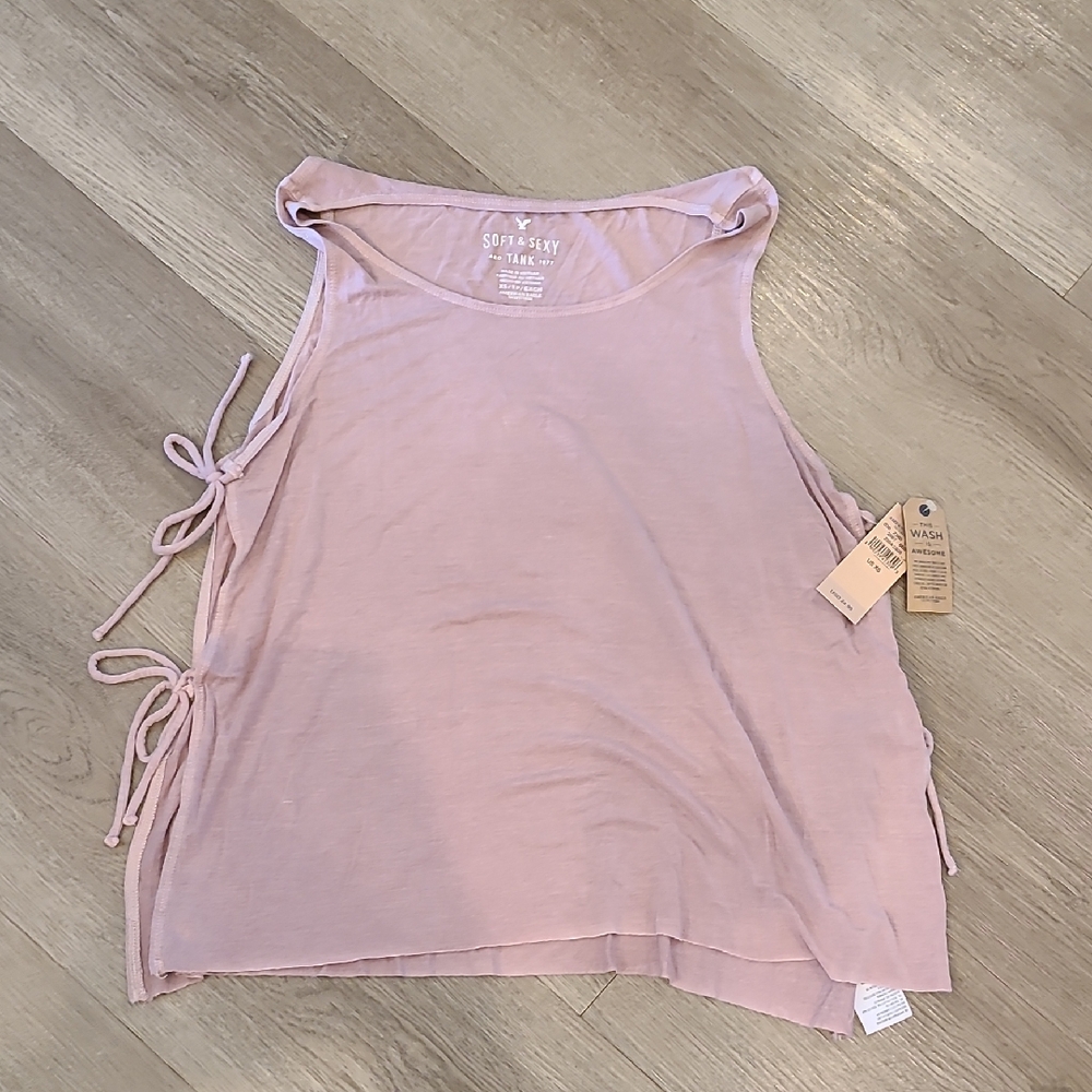 NWT AE Pink Sleeveless Top